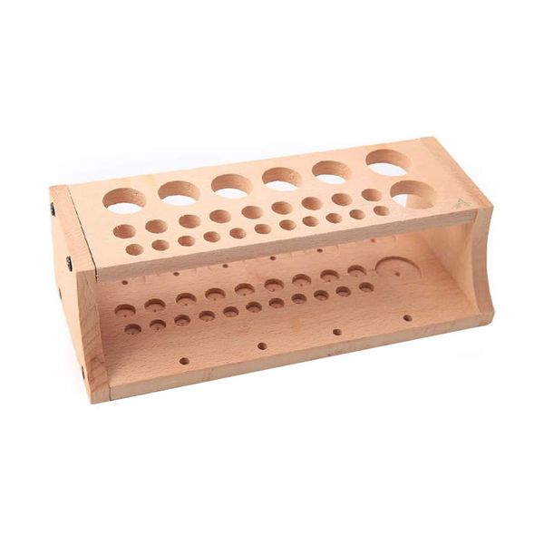 Wooden Leathercraft Tools Rack DIY Craft Tools Holder Organizer Stand