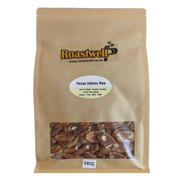 Roastwell Pecan Nut Halves Raw 1kg