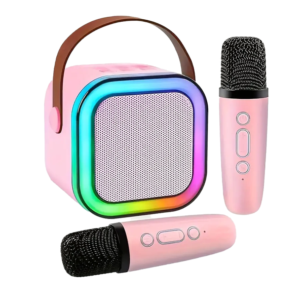 A Karaoke Sound System With Two Wireless Microphones-K12
