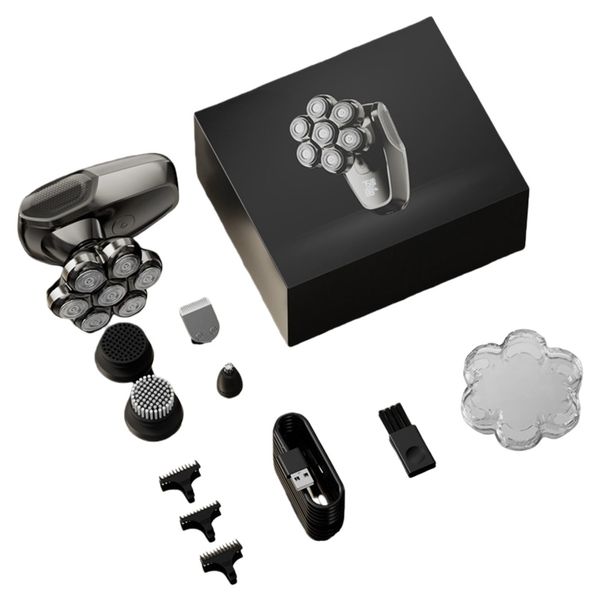 7D Head Shavers for Bald Men,5-in-1 Upgraded Electric Razor