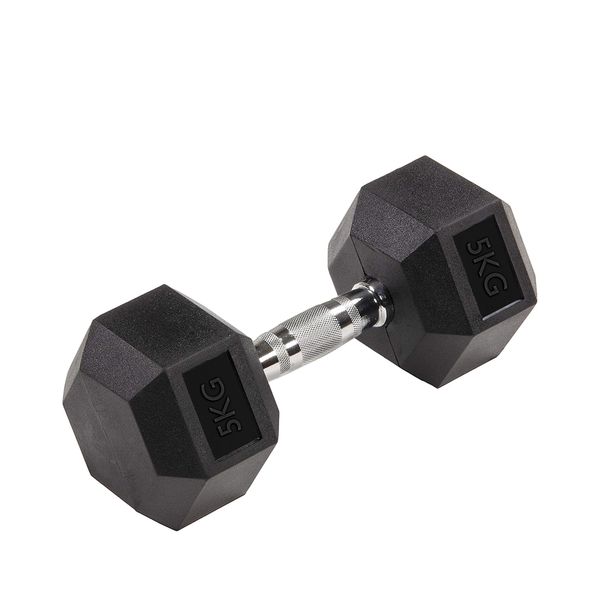 Everlast Rubber Hex Dumbbell