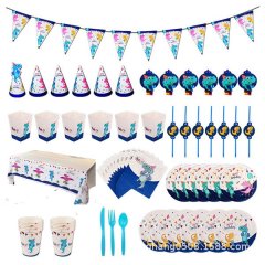 iKids Premium Birthday Party Tableware - Dinosaur - 6 Guests