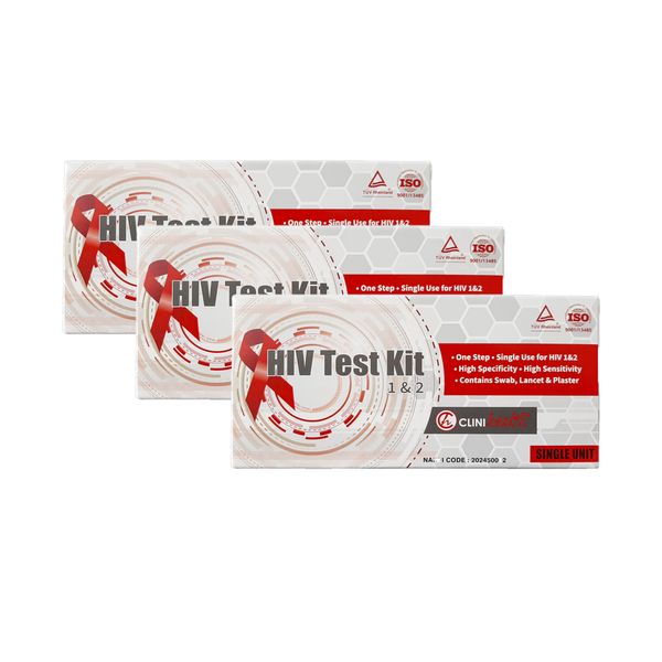 HIV Test Kit (Pack of 3)