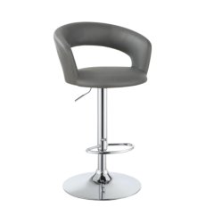 Contemporary Height-Adjustable Stool