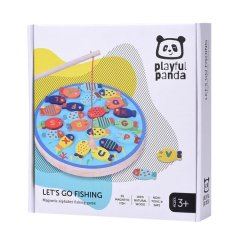 Playful Panda Magnetic Alphabet Fishing Game