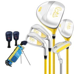 Kids Golf Club Set Ages 9-12 - Right-Handed 5-Piece with Bag | PGM