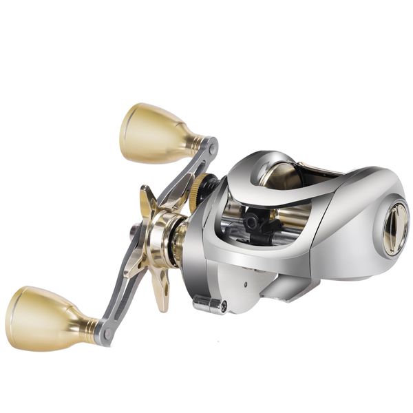 TY600 Full Metal Baitcasting Reel - 7.2:1 Gear Ratio, 10+1BB,15KG Max Drag
