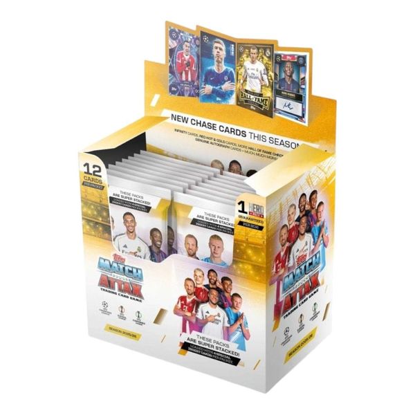 Topps Match Attax 2026 Soccer Trading Cards Booster Box - (32 Packs)