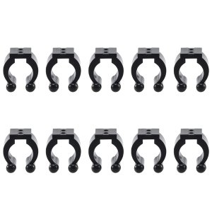 10 Pcs Fishing Rod Storage Clip/Billiards Snooker Cue Clip Holders