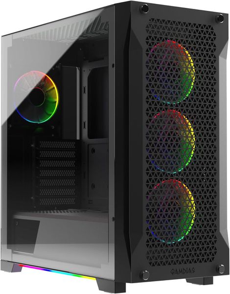 Gamdias ATHENA P1 Gaming Case - Black