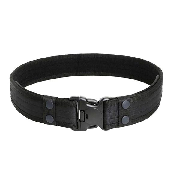 Adjustable Survival Tactical EMT Security Police Duty Utility Belt - Black