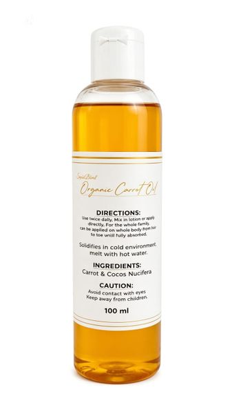 Carrot Oil for Acne &amp; Skin Pigmentation Lotion (Multipurpose Use 200ml)