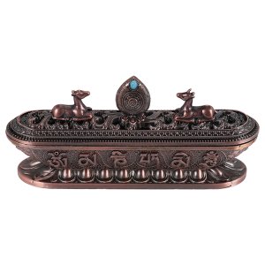 Tibet Incense Burner Antique Handmade Incense Stick Holder Crafts 3