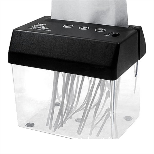 Portable Electric Paper Shredder USB Battery Operated Shredder
