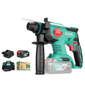 DCA 20V 2.1J Industrial Brushless Rotary Hammer Kit With 4.0Ahx1 &amp; Charger