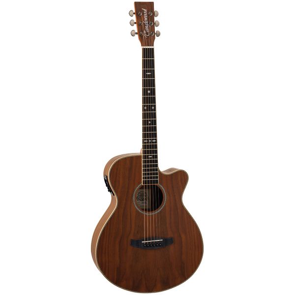 TANGLEWOOD Reunion Super Folk Cutaway Solid Top Black Walnut Back &amp; Sides