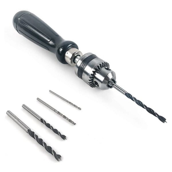 Pin Vise Hand Drill Bits Mini Twist Drill Bits Set Compatible with None