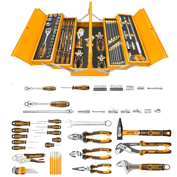 Ingco - Hand Tool Chest Set - 108 piece