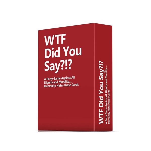 Table Games for Party, WTF Did You Say Card Toys Full Version of 594 Cards