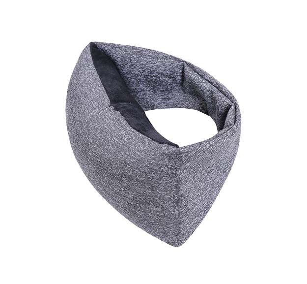 Multi-Purpose Travel Sleep Mask Pillow - Grey