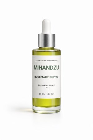Rosemary Scalp and Hair Oil with Grapeseed, Olive Oil &amp; Vitamin E - 30 ML