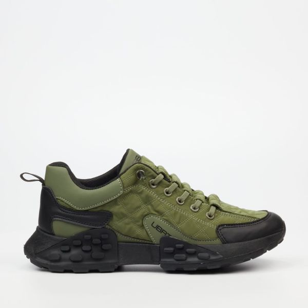 Mens Urban Art Palaid 4 Lycra Sneaker Olive