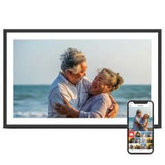 Rayswitch Digital Photo Frame with WiFi Frameo Smart Software 15.6" 32G
