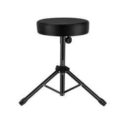 GET UNBOXED Drum Throne Portable Padded Seat Stool Drumming Chair