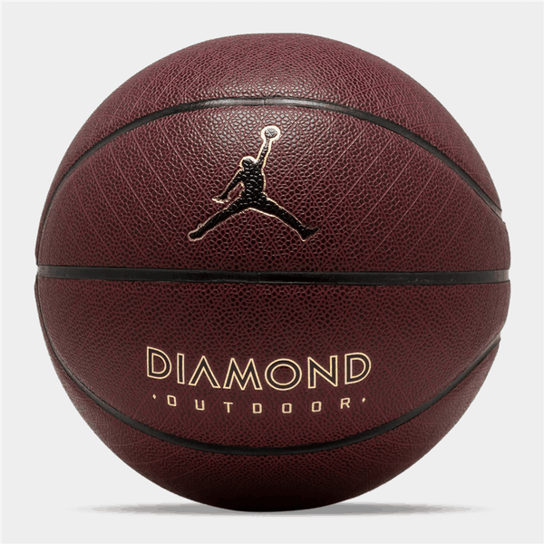Jordan Outdoor Deflated Basketball Amber/Black/Metallic Gold/Black 07