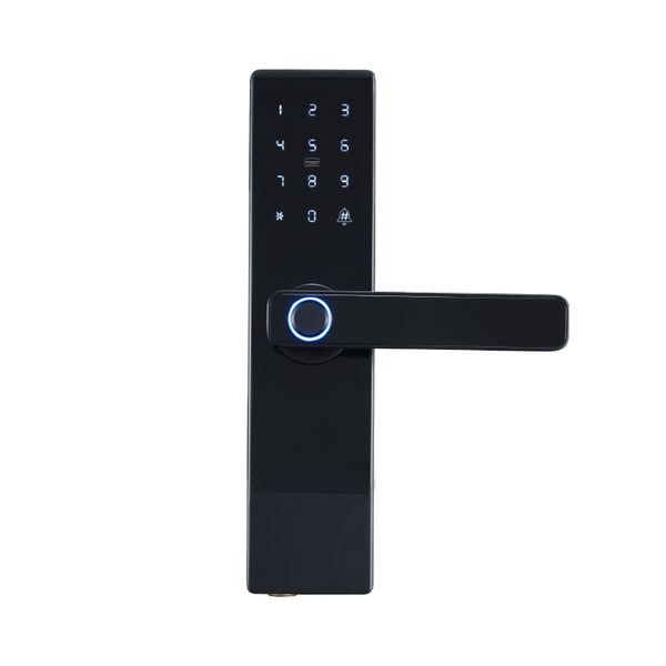 2025 Next-Gen Tuya Smart Fingerprint Door Handle Lock