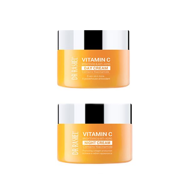 Dr Rashel Vitamin C Night and Day Cream Anti Ageing Combo 50g