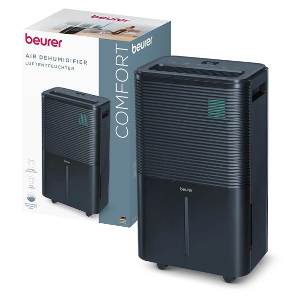 Beurer Air Dehumidifier LE 250 Draw Moisture, Curb Mould, Wet Odour to 60m2