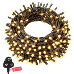 Stellar Lighting 10m Heavy-Duty Fairy String Lights 100 Warm White LEDs