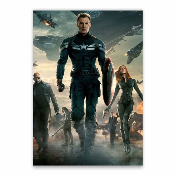 Captain America Winter Soldier Poster - A1
