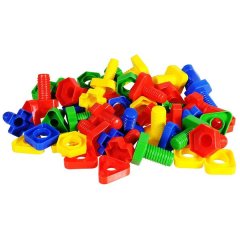 Greenbean Nuts &amp; Bolts: 64 Pieces