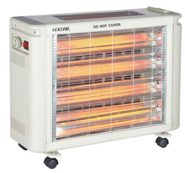 Goldair 6 Bar Quartz Heater GBH-3500