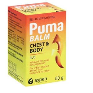 Puma Balm - Chest &amp; Body Rub Jar 50g x 2