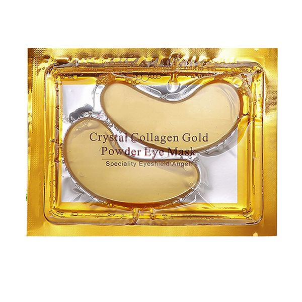 20 Pairs Collagen Crystal Eye Mask Powder Crystal Gel Eye Masks