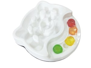 M-Pets Interactive Slow Dog Bowl - Viola