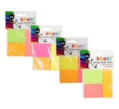 Self Adhesive Stick Notes 76x76mm, 100 Sheets - 12 Pack