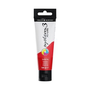 Daler Rowney: System3 Acrylic Colours 59ml - Vermilion Hue