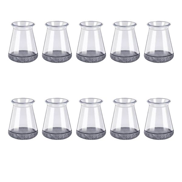 10 Pack Chair Leg Floor Protectors, Suitable for Hardwood Floors