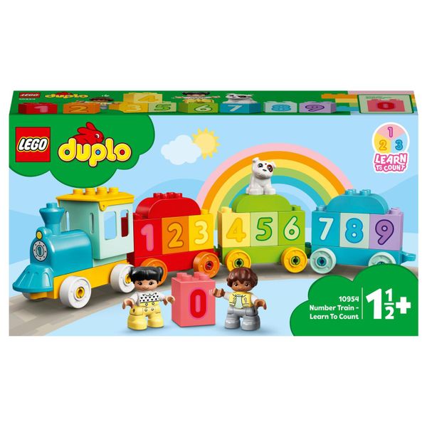 LEGO® DUPLO® My First Number Train - Learn To Count 10954 Building Toy Set; Educational Toys for Toddlers (23 Pieces)