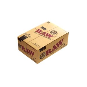 RAW Connoisseur King Size + Pre-Rolled Tips Box (24 Leaflets Per Box)