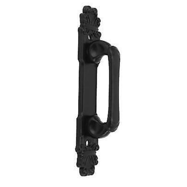 Barn Door Handle for Sliding Gates Garages Black