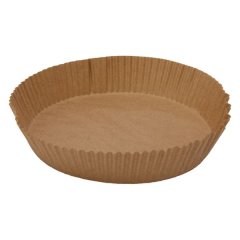 Regent Air Fryer Round Parchment Paper Liners 50 Piece - 200mm Diax45mm