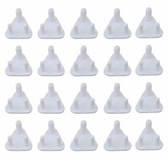 20 Pack Plug Socket Covers/Child Baby Plug Socket Covers - White