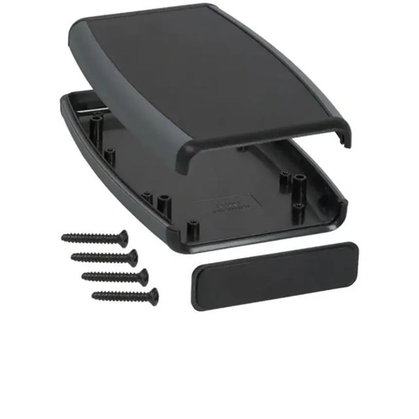 1553DBK ABS Enclosure Soft Side 147x89x24mm Black