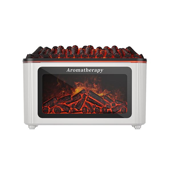 Fireplace Aromatherapy Diffuser with Realistic Flame Effect,Colorful Lights