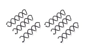 Spin Pins Non-Scratch Round Tips Twist Screw Hair Pins - 6 Pack